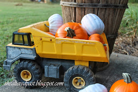 the altered past vintage tonka truck pumpkins