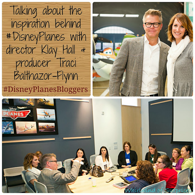 Inspiration behind #DisneyPlanes with Director Klay Hall and Producer Traci Balthazor-Flynn #DisneyPlanesBloggers