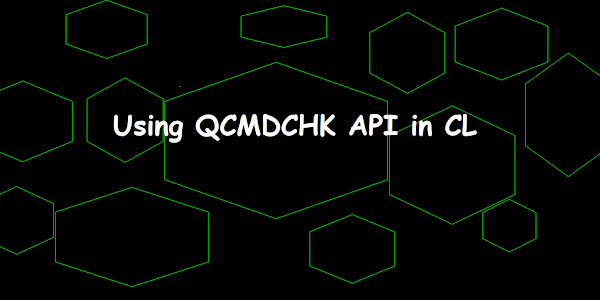 Using QCMDCHK (Check Command Syntax) API in CL