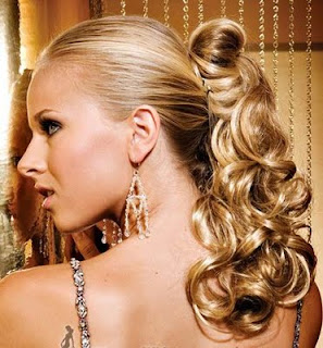Modern Curly Pony Tail Hairsyles for Women for Summer 2010