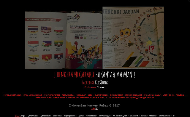 Puluhan Situs Malaysia Jadi Korban Hacker Indonesia