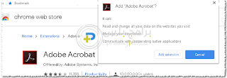 إضافة Adobe Acrobat