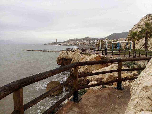 Coastal path (Senda litoral) from Malaga to Rincon de la Victoria