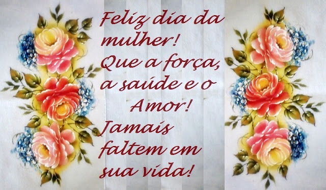 cartão Feliz dia da Mulher