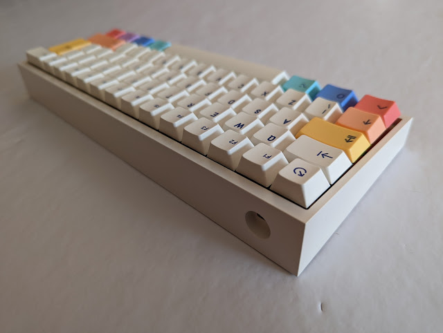 Teclado custom 60% caja Tofu60 - montar teclado custom