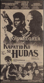 Kapatid Ko Si Hudas, movies, John Regala