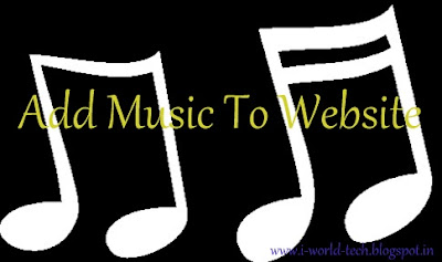 Add music file to website