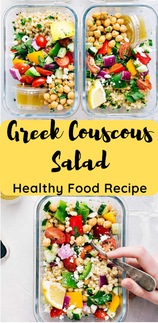 Greek Couscous Salad Healthy Food