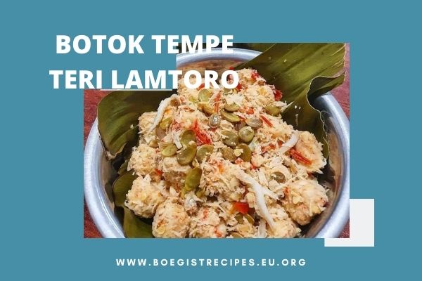 Bumbu Botok Teri Tempe