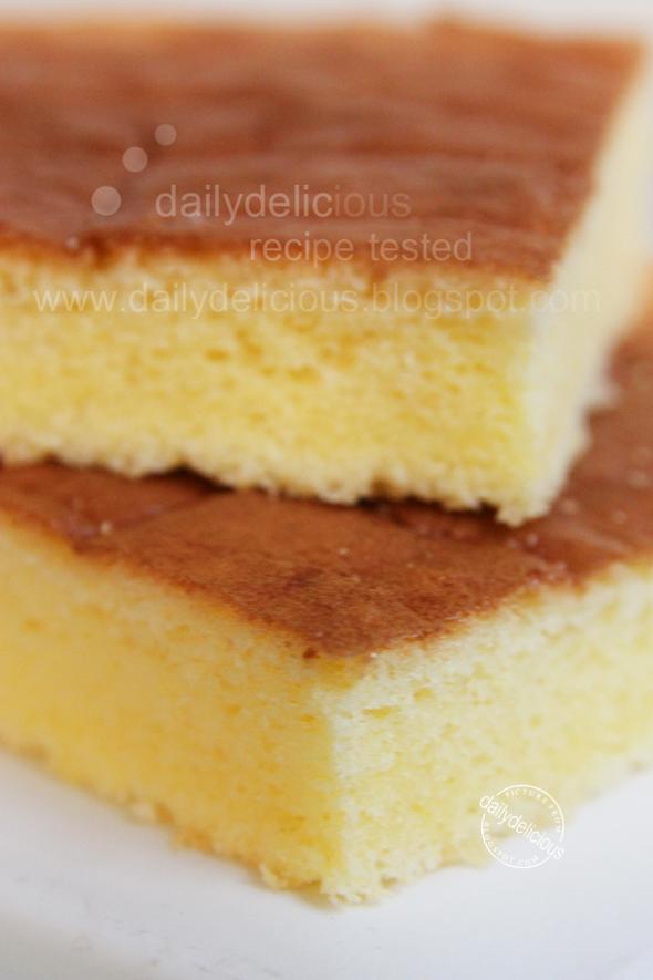 Basic: Yellow Sponge Cake