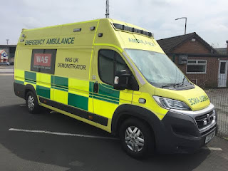 All about ambulance service including vehicle design, service, equipment and crew members