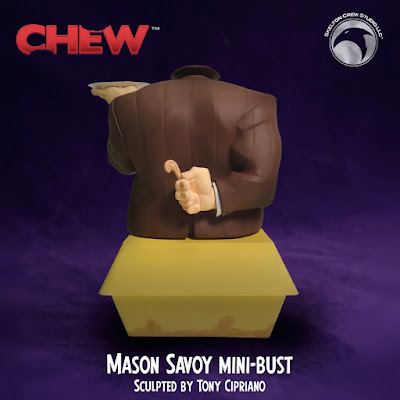 CHEW Mason Savoy Mini Bust by Skelton Crew Studio x John Layman x Rob Guillory