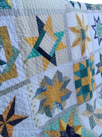 Trina's Stitch Tease Star Quilt