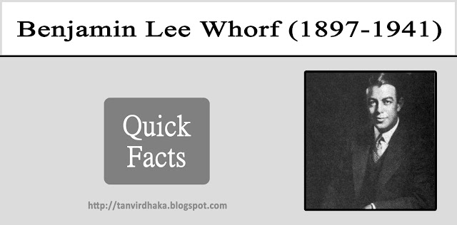 Benjamin Lee Whorf Quick Facts