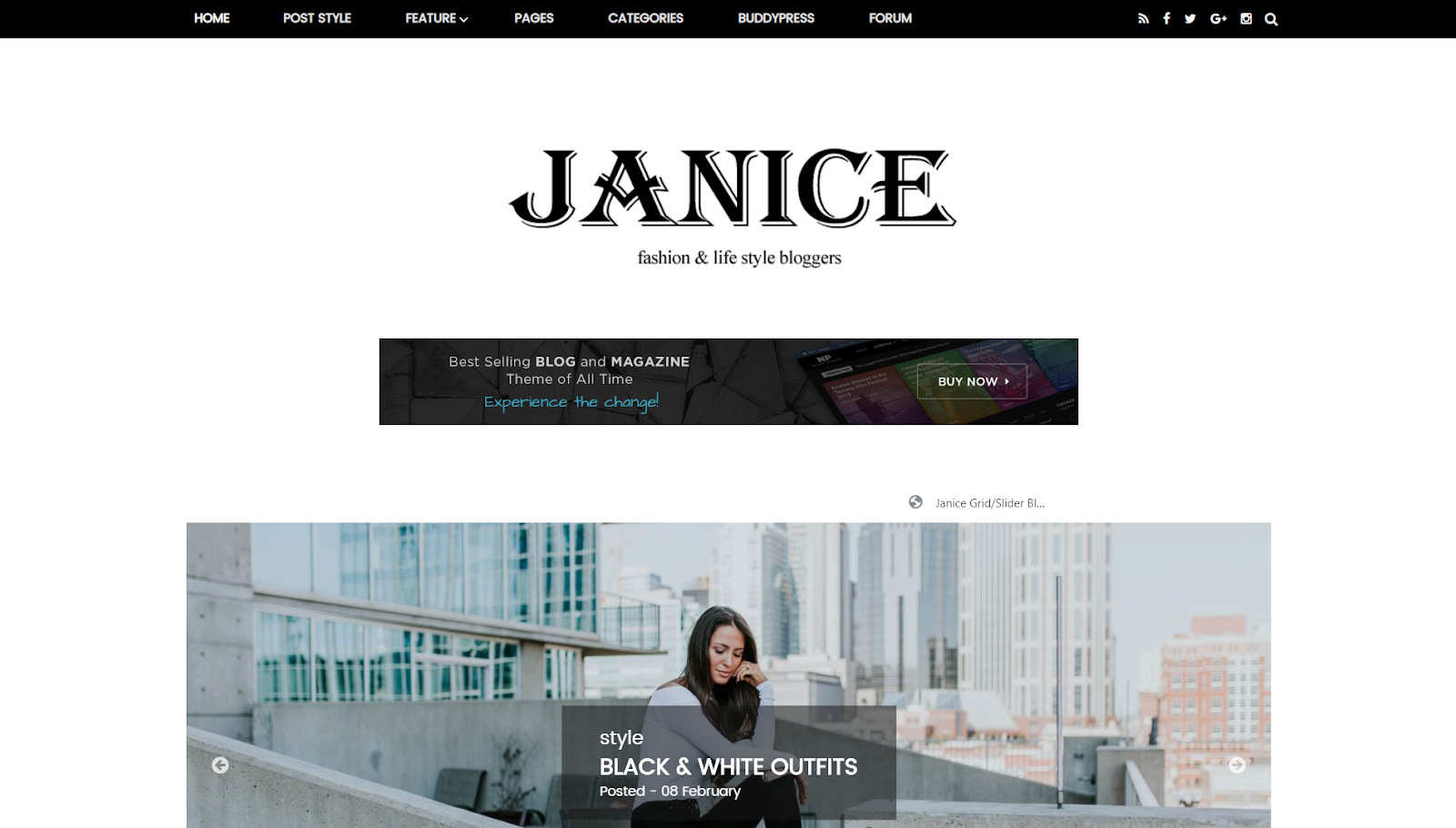 Backpack Clean & Responsive Traveling Blogger Template