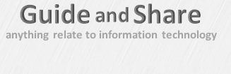 Guide and share anything relate to Information Technology
