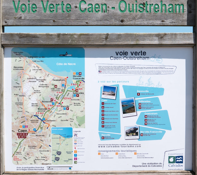 Randonnée à vélo : Voie verte de Caen - Ouistreham