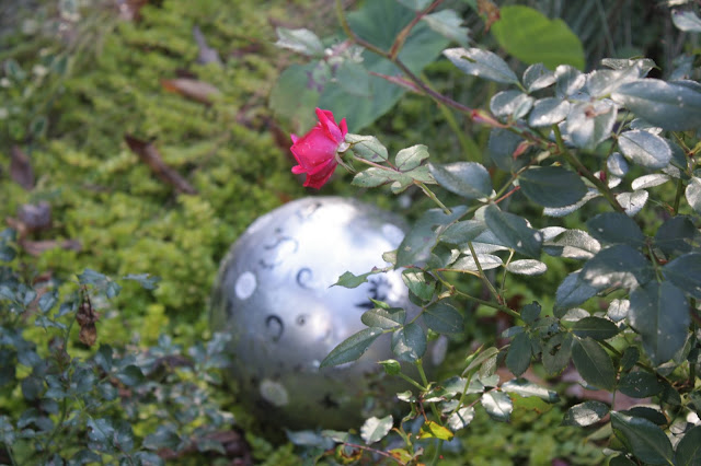 garden fairy gazing balls