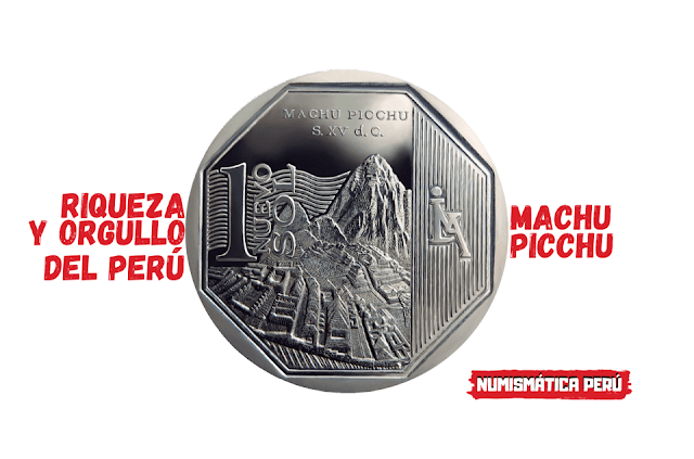Moneda alusiva a Machu Picchu
