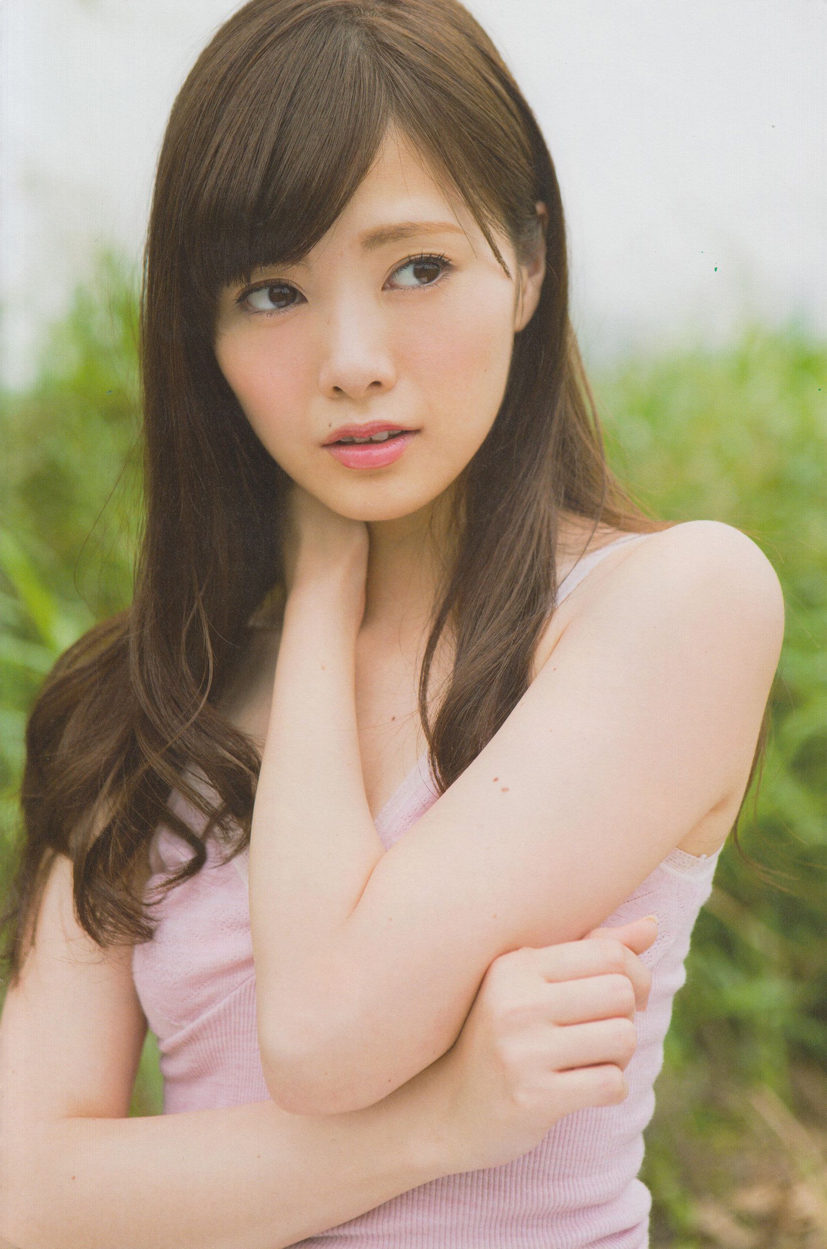 Mai Shiraishi in her first photobook "Innocent Adult"