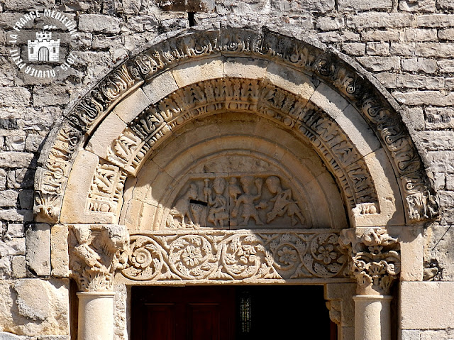 SAINTE-JALLE (26) - Eglise romane Notre-Dame-de-Beauvert (Extérieur)