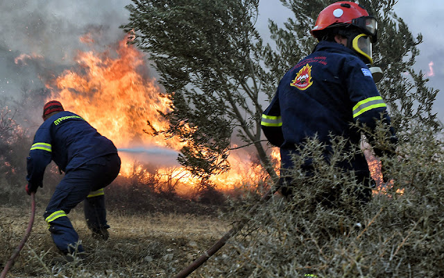 ΥΠΟ ΠΛΗΡΗ ΕΛΕΛΓΧΟ φωτιά στη Μάδενα του δήμου Μεσσήνης