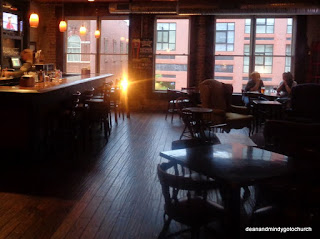 upstairs bar at McHale's