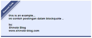 Cara Edit Blockquote dan kodenya | Turial Vicahya™