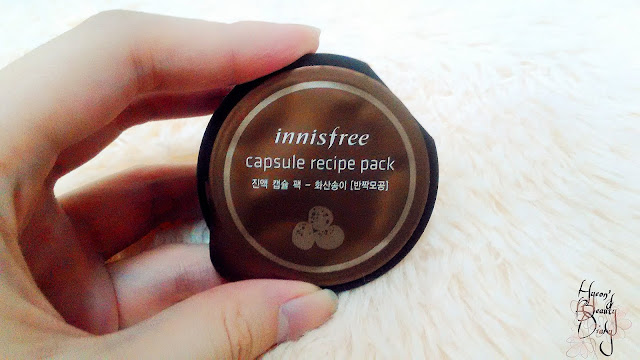 Review; Innisfree's Capsule Recipe Pack Jeju Volcanic Clay Mask