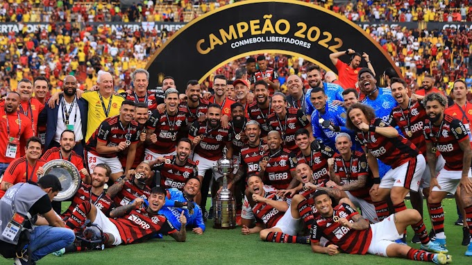 Flamengo bate o Athletico com gol de Gabigol e é tricampeão da Libertadores