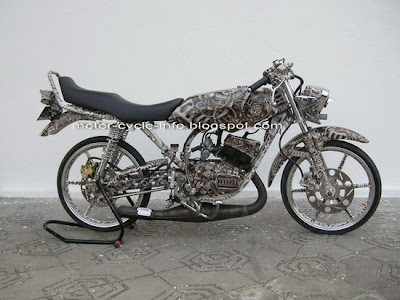 Motor kontes rxking Yamaha Rx king air brush 