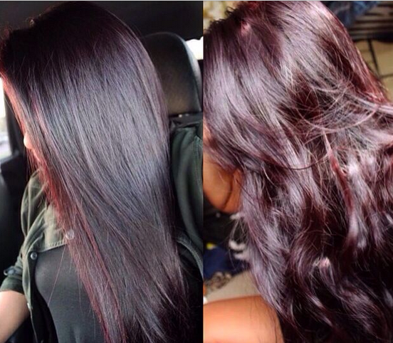  Warna  Rambut  Burgundy 