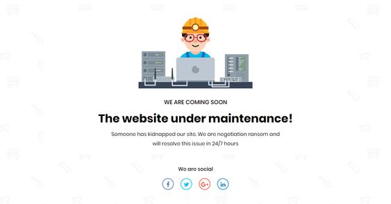 F5 maintenance page for integration should not have HTTP 200 OK status