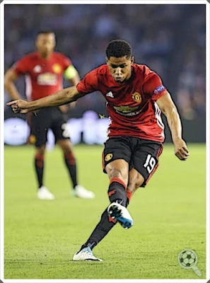 Marcus Rashford Free-kick Europa League