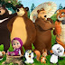 Gambar Animasi Kartun Masha And The Bear Dan Temannya