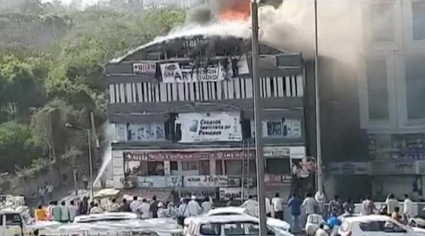 Fire Incident at Surat's Sarthana Area