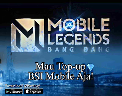 Top up diamonds via BSI mobile