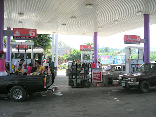 gas station, La Ceiba, Honduras