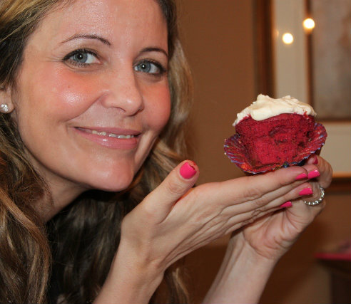By far the very best red velvet cupcakes I have ever tried