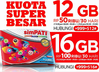 Paket internet murah unlimited simpati Rp.2500/2hari