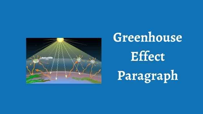 Greenhouse Effect Paragraph