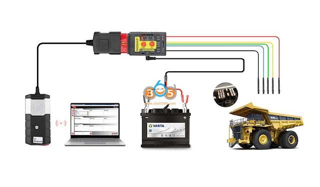 Godiag GT108 wiring connection 5