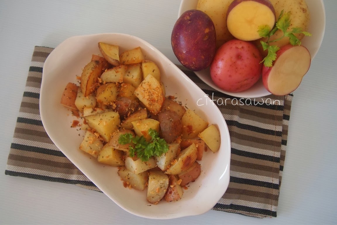 Kentang Panggang / Roasted Potatoes ~ Resepi Terbaik