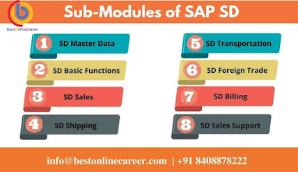 Sub modules of SAP SD