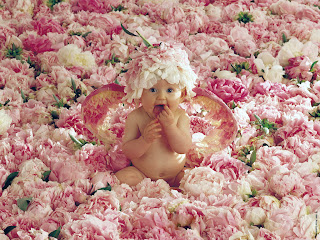 flowers in baby