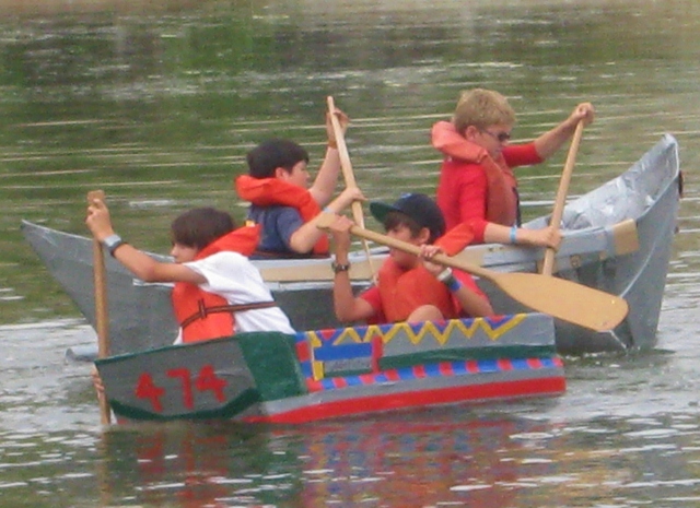 Cardboard Canoe Race