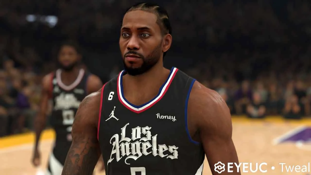 NBA 2K23 Kawhi Leonard Cyberface