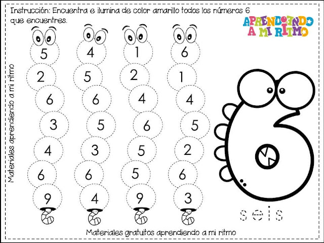 fichas-trabajar-aprender-numeros-preescolar