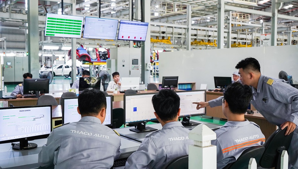 Thaco đẩy mạnh chuyển đổi số, phát triển sản xuất thông minh
