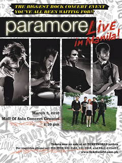 Paramore Tickets at Little Asia